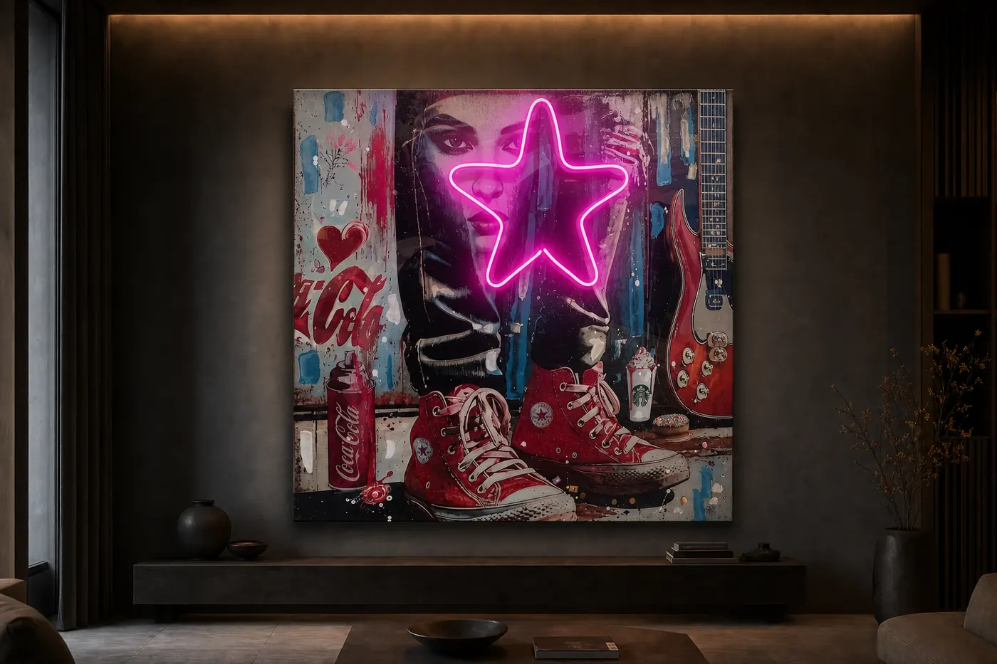 Neon Star by Benzo